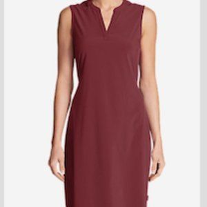 Eddie Bauer Departure Split Neck Dress